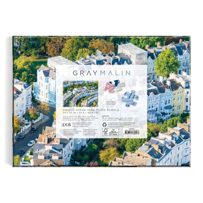 Gray Malin - 1000 Teile Puzzle - Notting Hill