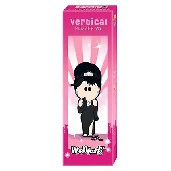 Puzzle 75 Teile vertikal - Weenicons: Tiffany