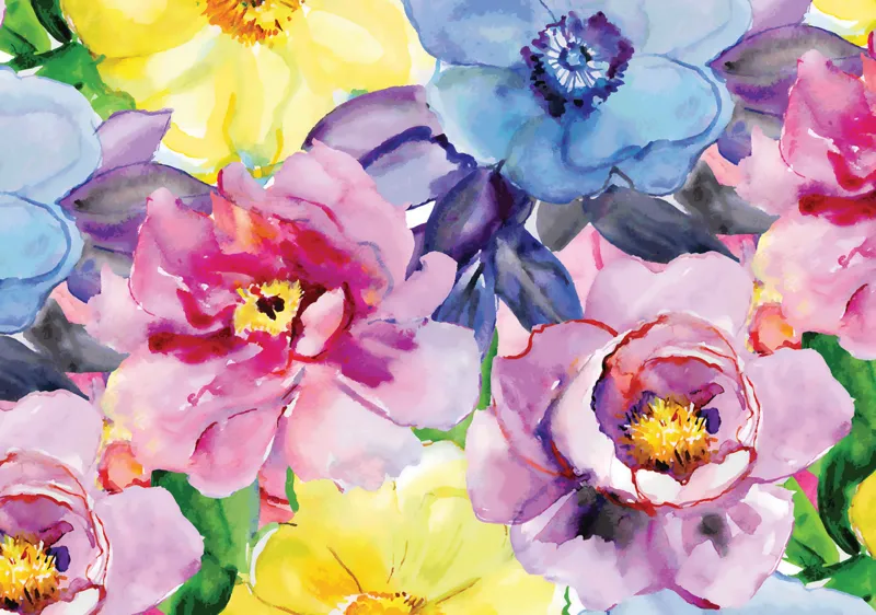 Aquarellgarten