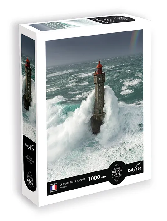 Landschaft - Leuchtturm Jument - Bretagne