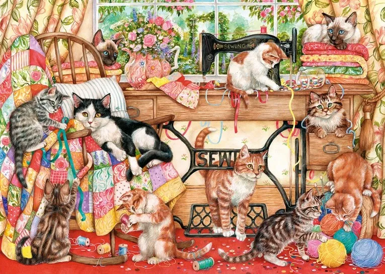 Puzzle 1000 Teile: A Lost Stitch