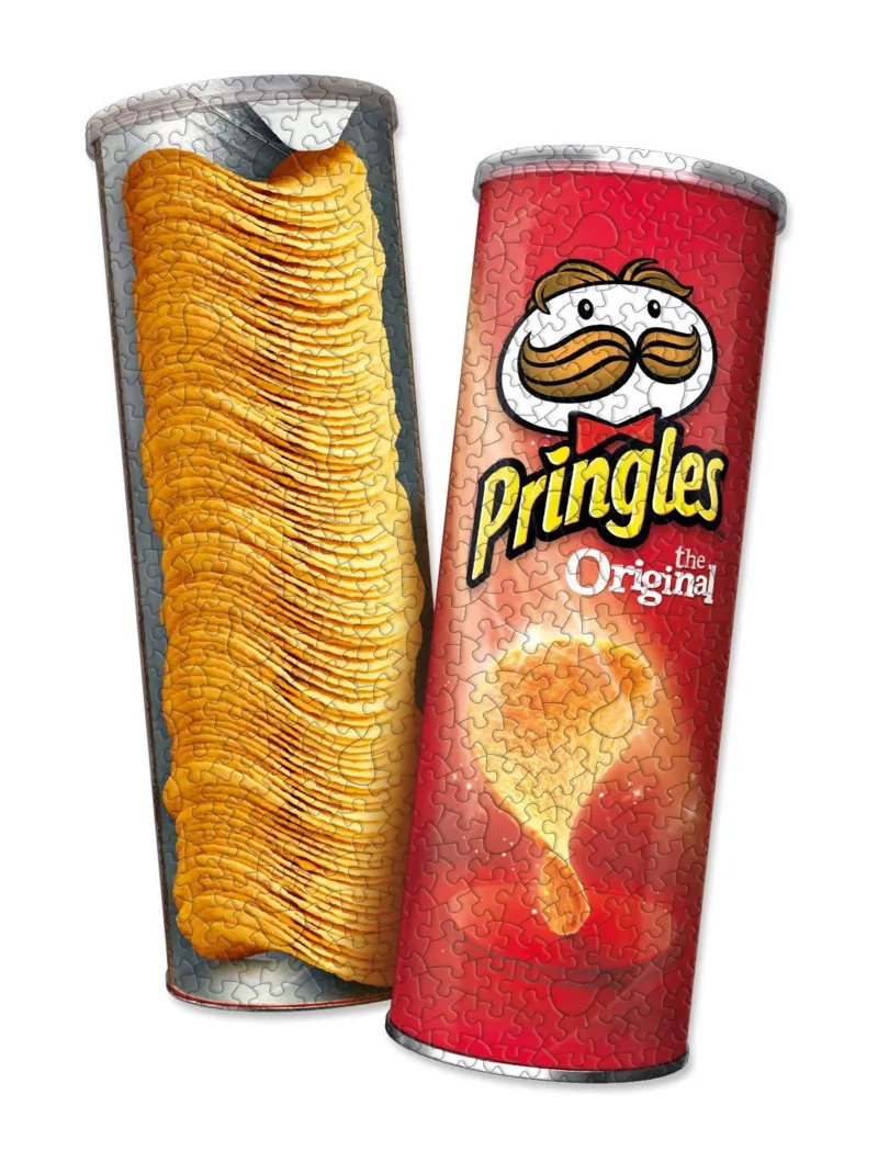 Beidseitiges Puzzle - Pringles