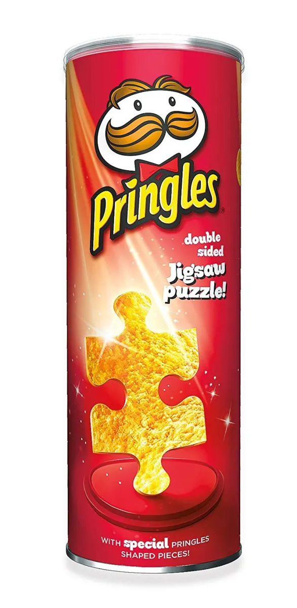 Beidseitiges Puzzle - Pringles