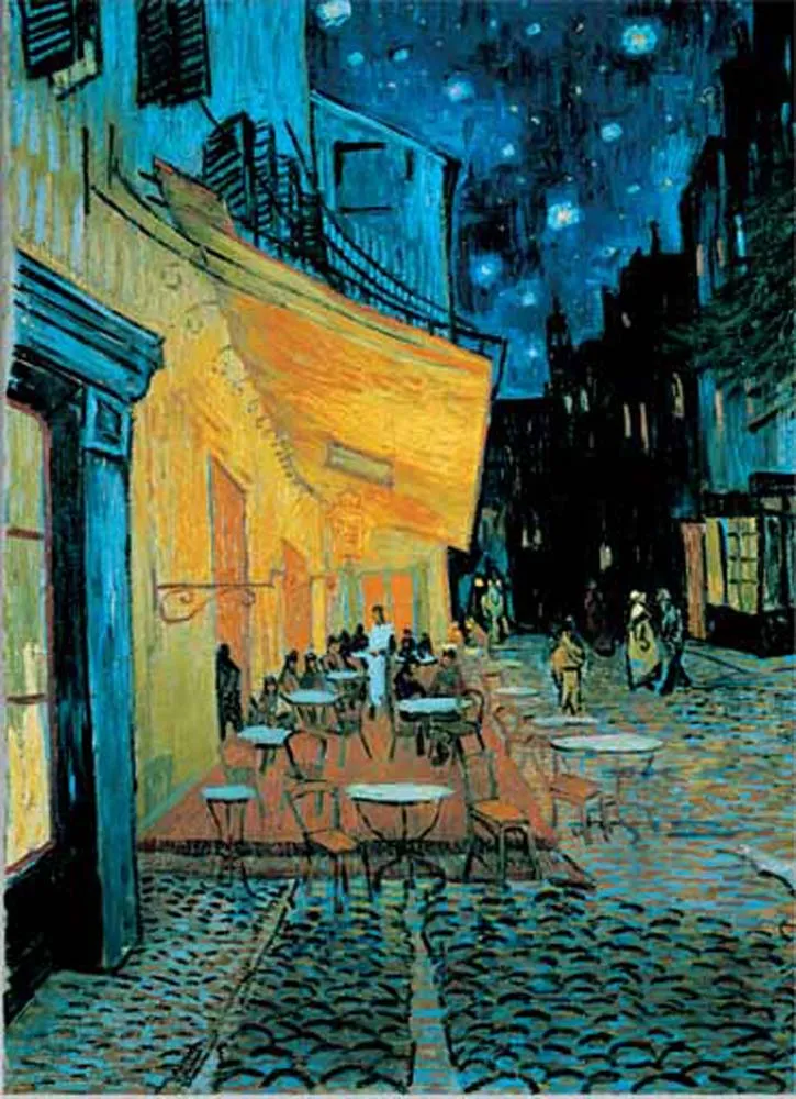 Vincent van Gogh: Cafeterrasse am Abend