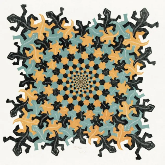 MC Escher - From Small to Large