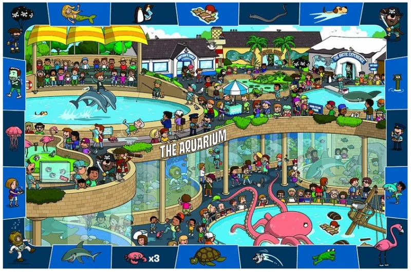 Verrücktes Aquarium