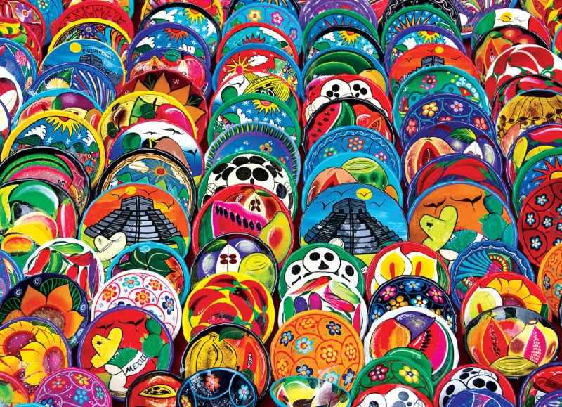 Mexikanische Teller