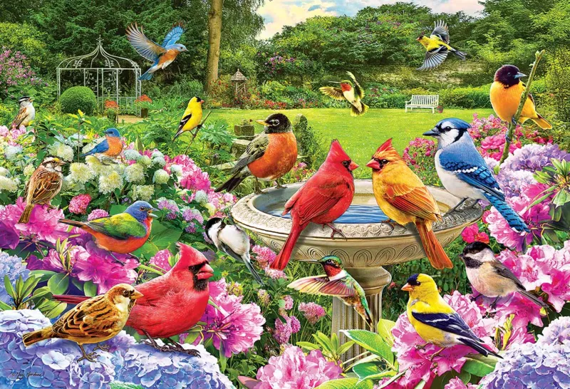 Gartenvögel Treffen