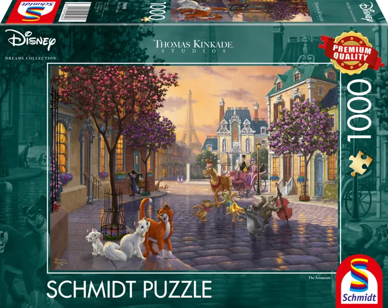 Thomas Kinkade - Disney - The Aristocats