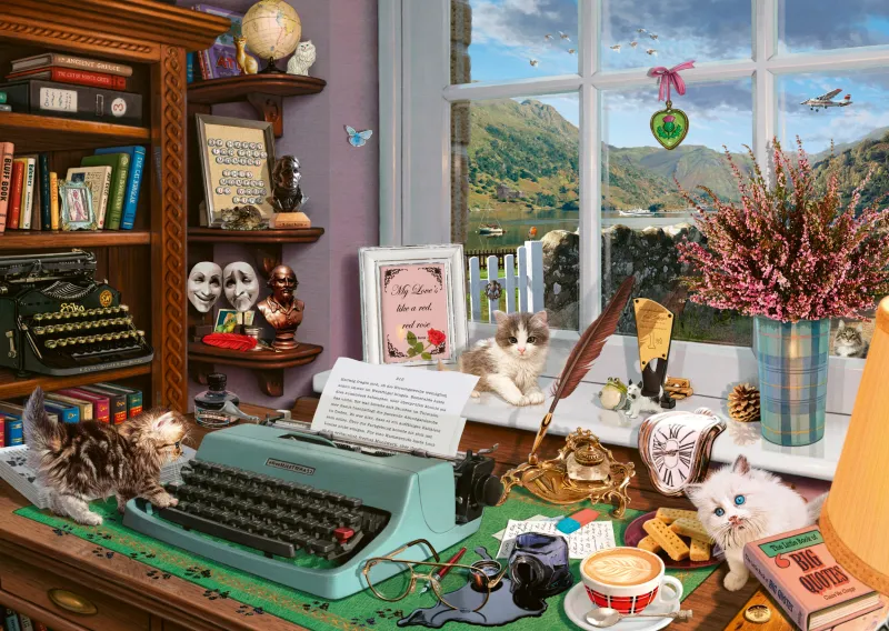 Steve Read: Am Schreibtisch - Secret Puzzles
