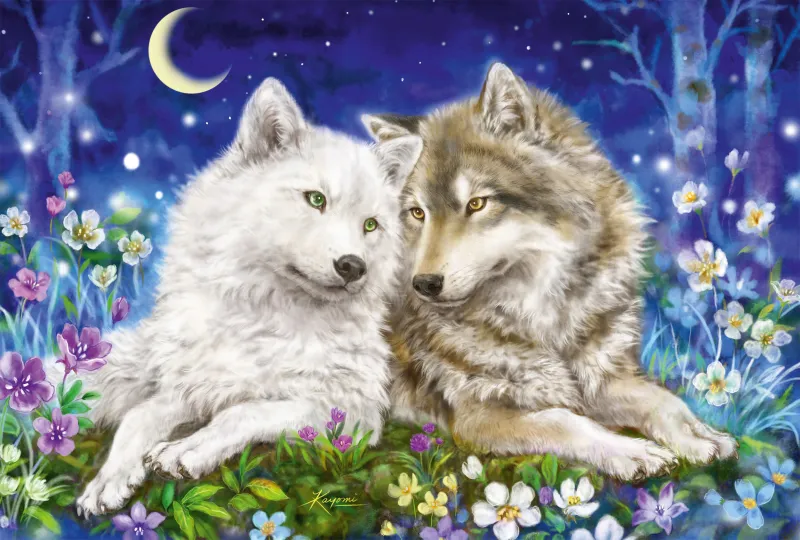 Kuschelige Wolfsfreunde