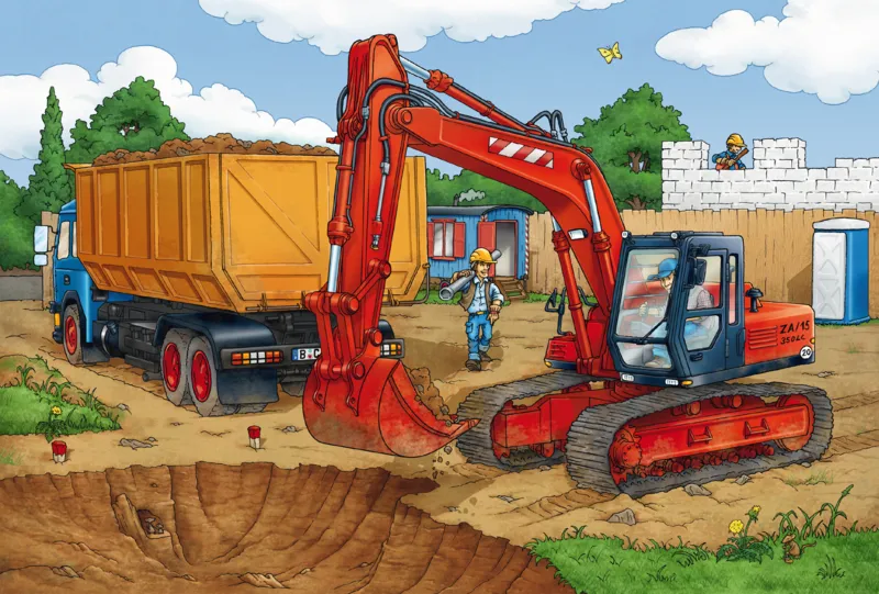 3 Puzzles - Auf der Baustelle