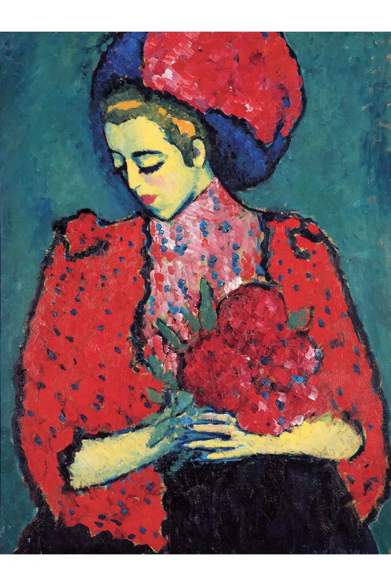 Handgeschnittenes Holzpuzzle - Alexandre Von Jawlensky, 1919