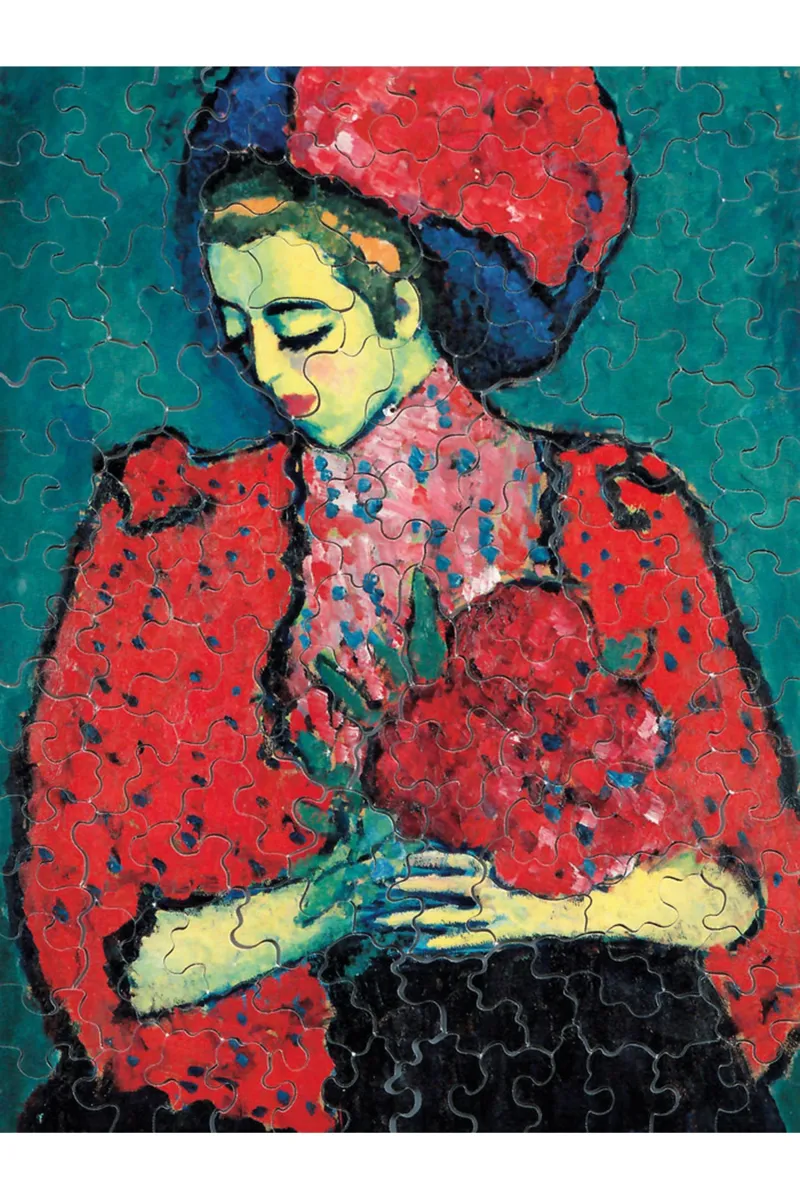 Handgeschnittenes Holzpuzzle - Alexandre Von Jawlensky, 1919