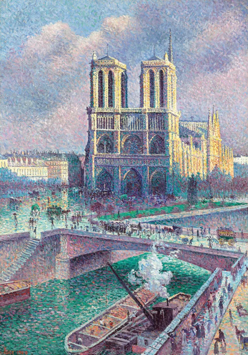 Handgeschnittenes Holzpuzzle - Notre-Dame De Paris