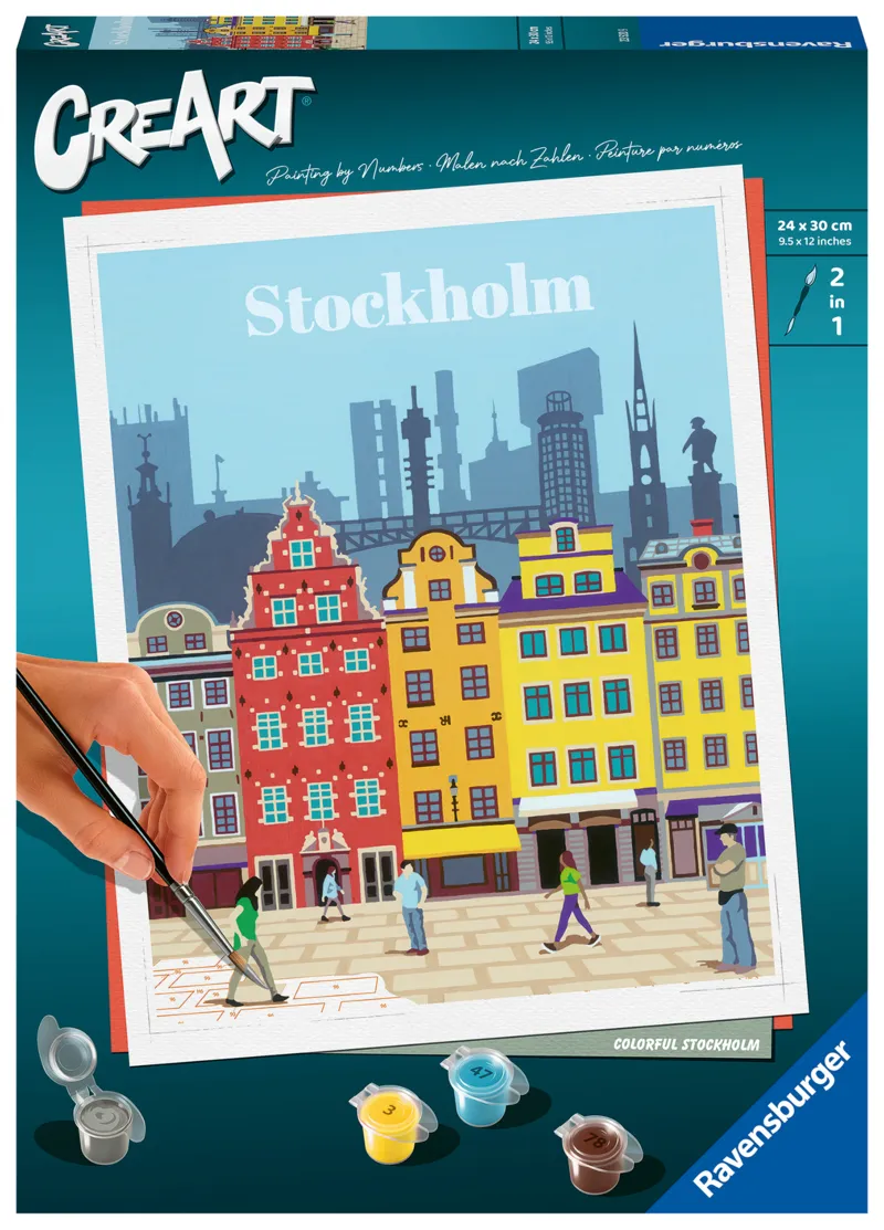 Malen nach Zahlen - CreArt - Stockholm