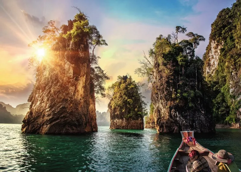 Nature Edition No 15 - Three Rocks in Cheow, Thailand