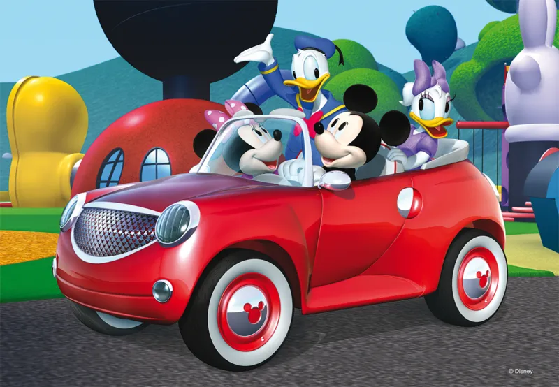 Puzzleset - Mickey und seine Freunde