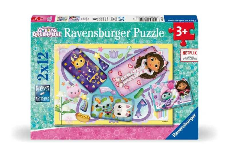 2 Puzzles - Gabby Dollhouse