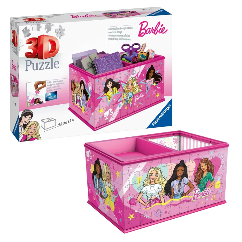 3D Puzzle - Aufbewahrungsbox - Barbie