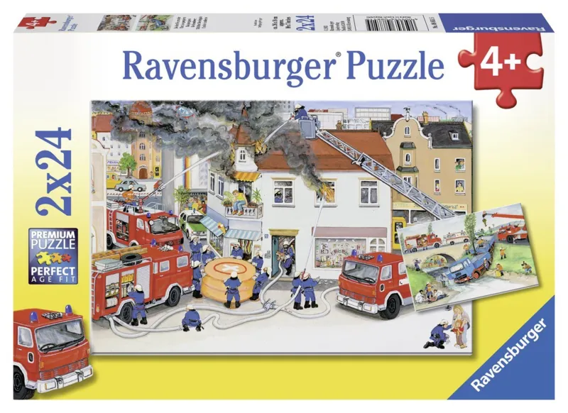 2 Puzzles - Bei der Feuerwehr