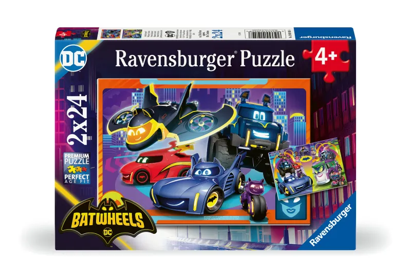 2 Puzzles - Die Batwheels in Aktion