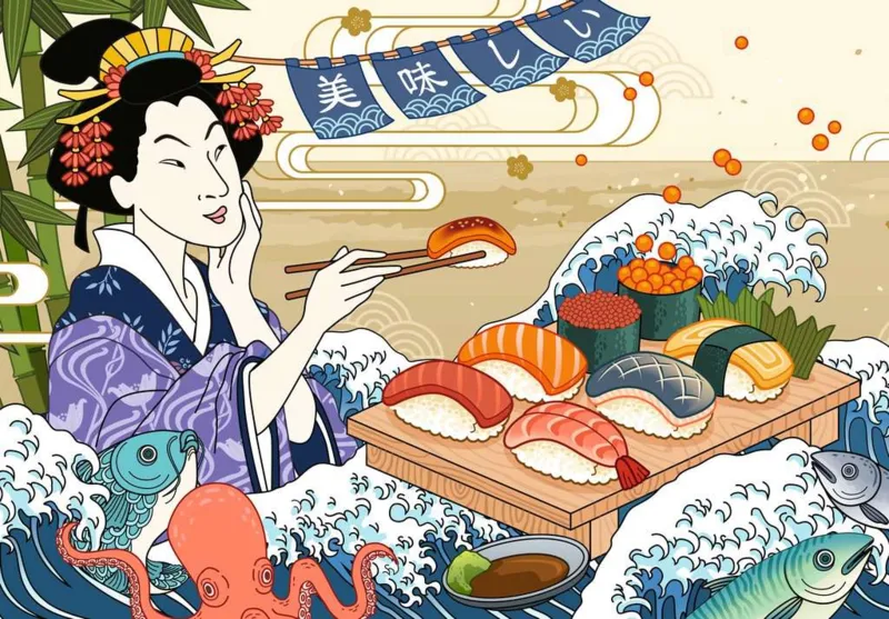 Puzzle Moment - Sushi