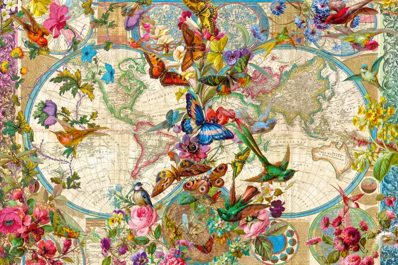 Fauna and Flora Map