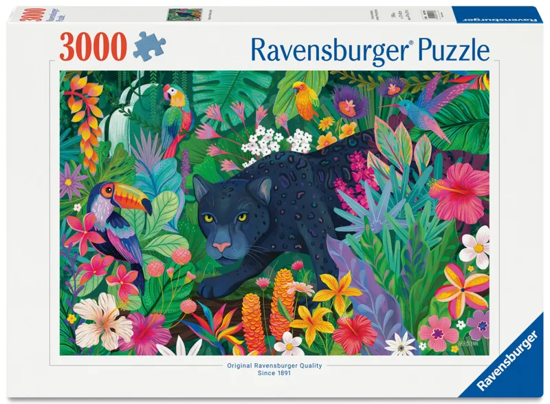 Panther im Dschungel