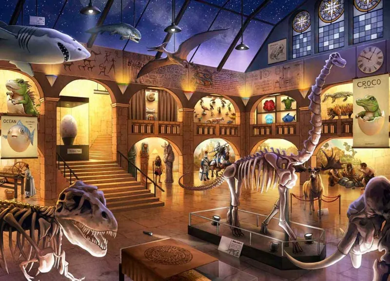 Exit Puzzle Kids - At the Natural History Museum