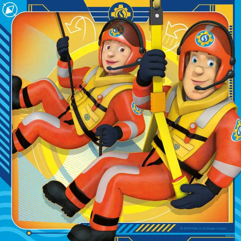 3 Puzzles - Fireman Sam