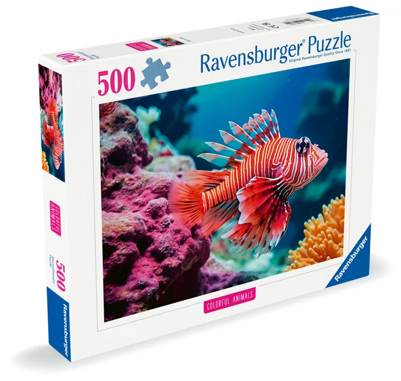 Feuerfisch - Highlight Puzzle - Bunte Tiere