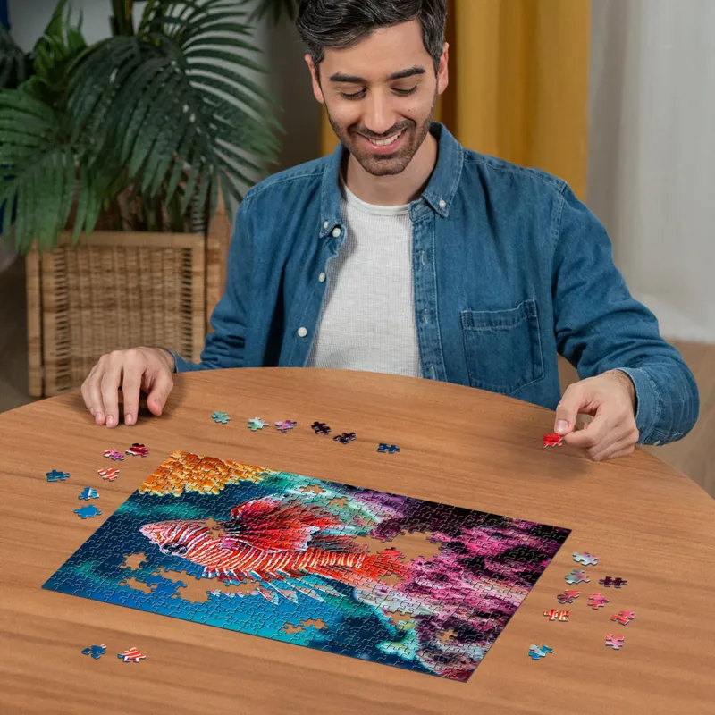 Feuerfisch - Highlight Puzzle - Bunte Tiere
