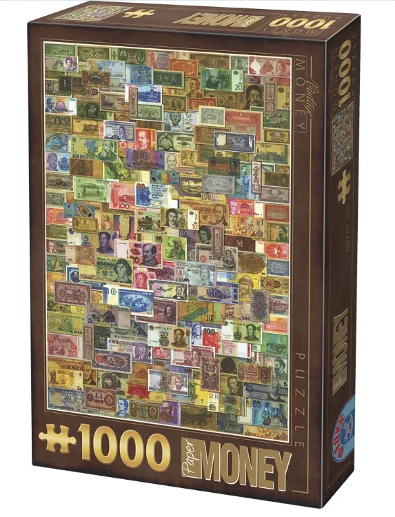 Vintage Collage - Banknoten