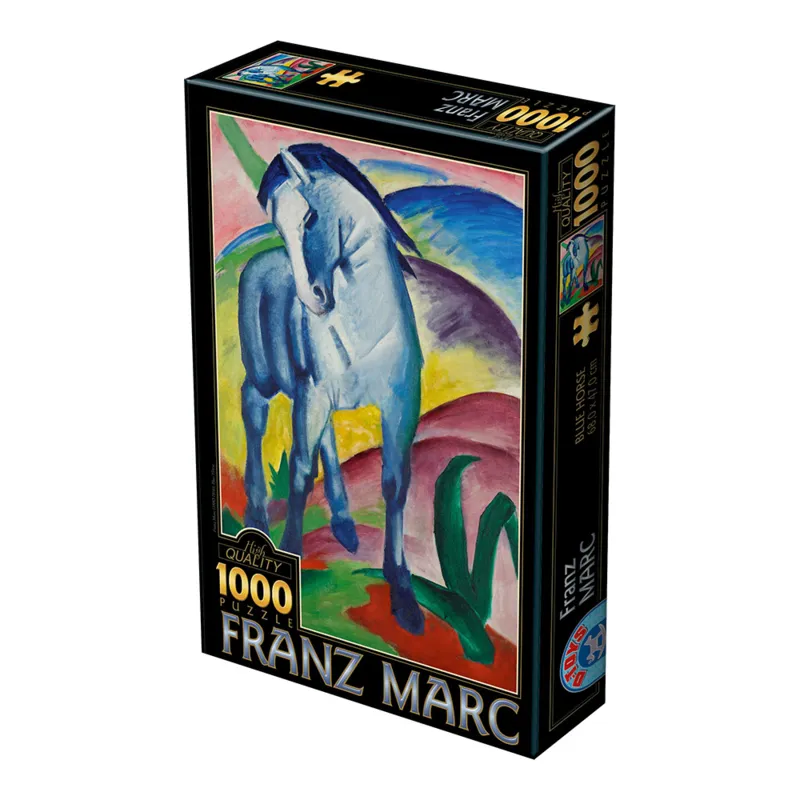 Marc Franz: Blaues Pferd I