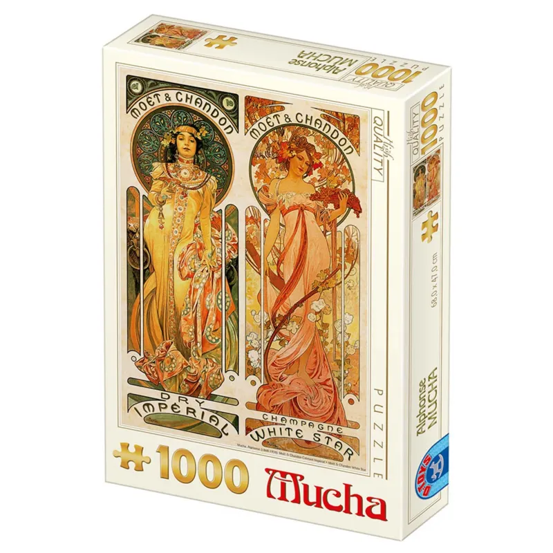 Alphonse Mucha: Moet et Chandon, crémant impérial