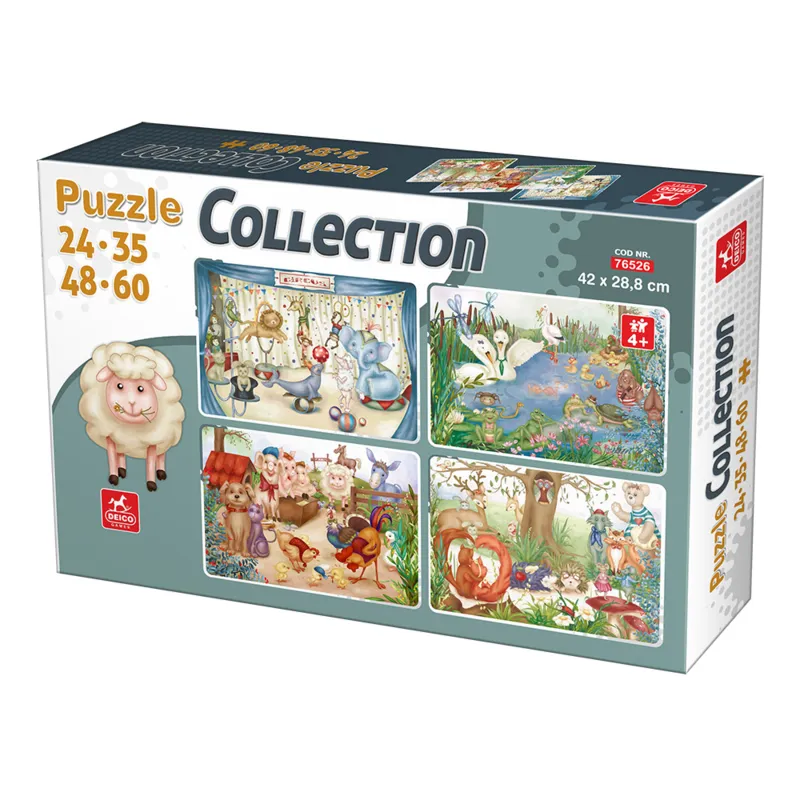 4 Puzzles - Tiere