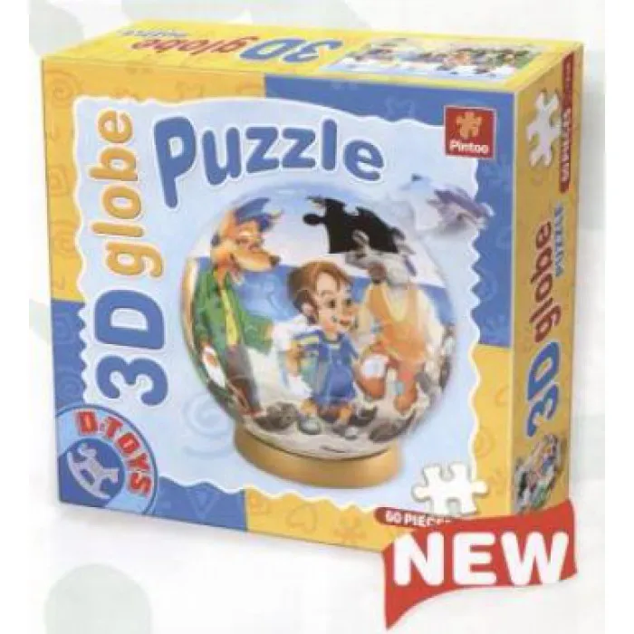 3D Globus Puzzle - Pinocchio