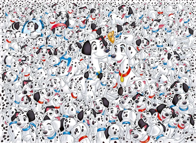 Impossible Puzzle: Disney - 101 Dalmatiner