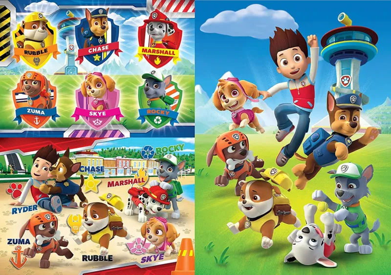 Würfelpuzzle - Paw Patrol