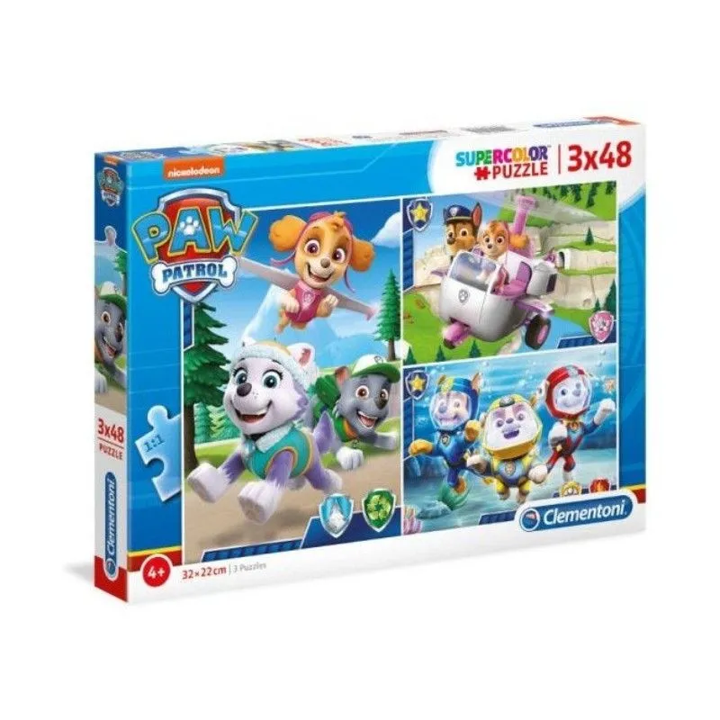 Paw Patrol (3x48 Teile)