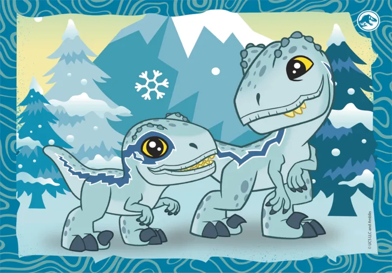 Puzzle 4 in 1 - Jurassic World