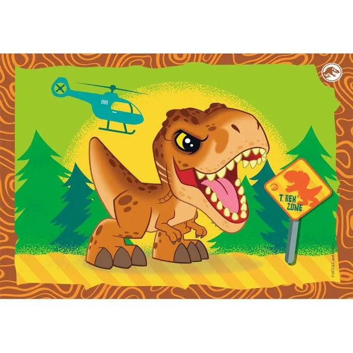 Puzzle 4 in 1 - Jurassic World