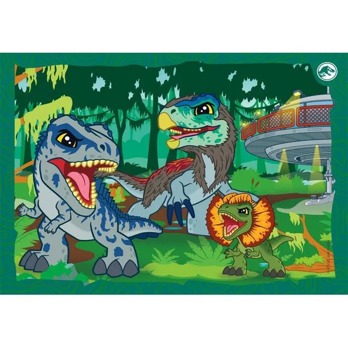 Puzzle 4 in 1 - Jurassic World