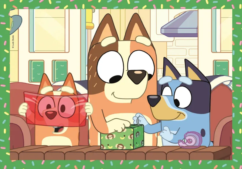 Puzzle 4 in 1 - Bluey