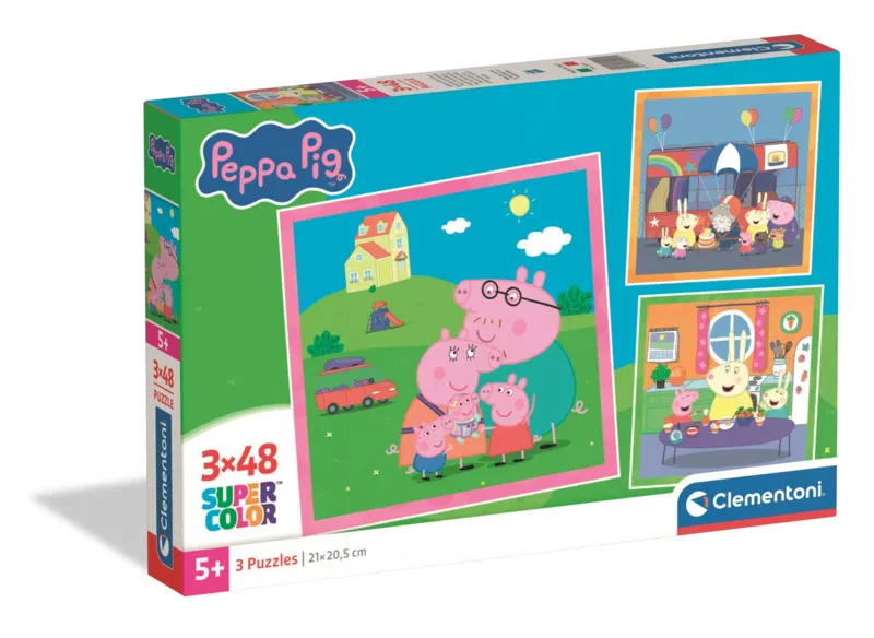 3 Puzzles - Peppa Pig