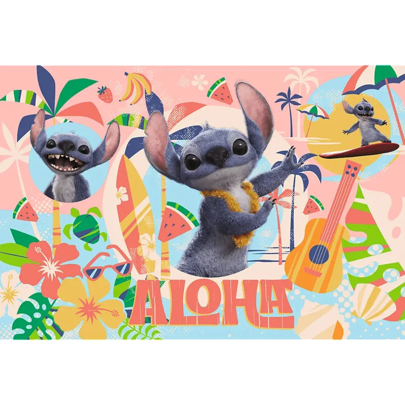 Stitch and Friends in Action