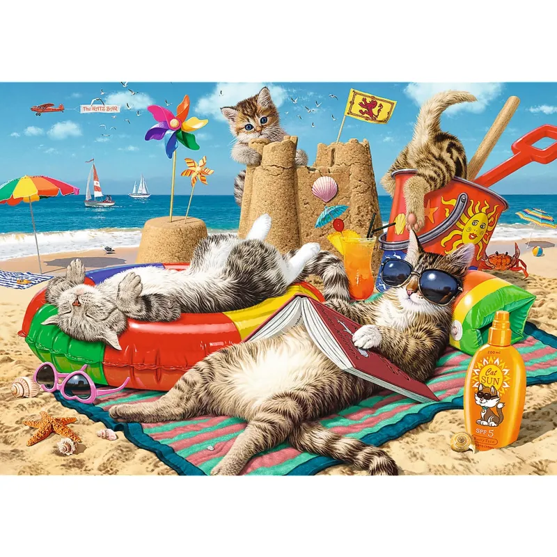 Hidden Shapes - Feline Holidays