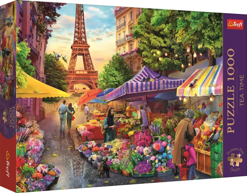 Tea Time: Blumenmarkt, Paris