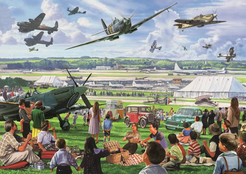 Tea Time: Flugshow
